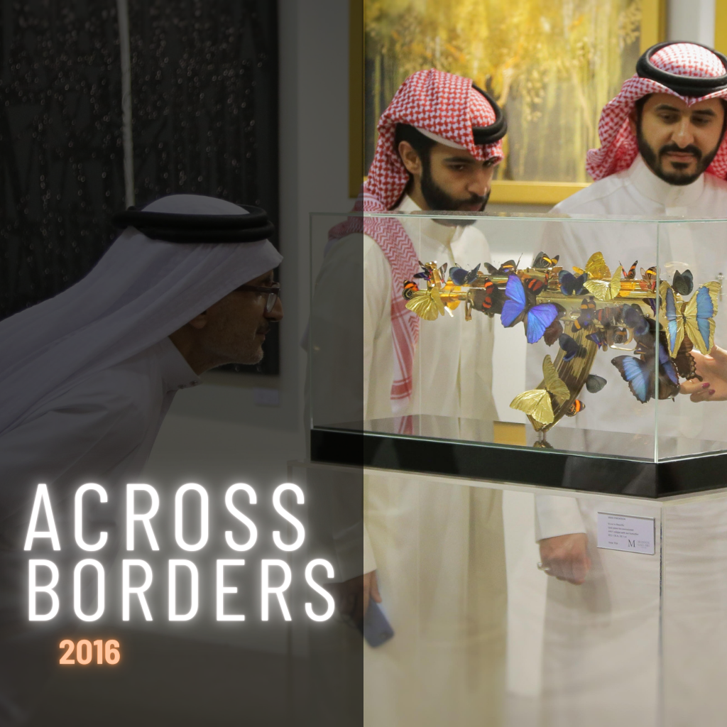 ACROSS BORDERS EXIHIBTION ARTIST BRAN BAHRAIN