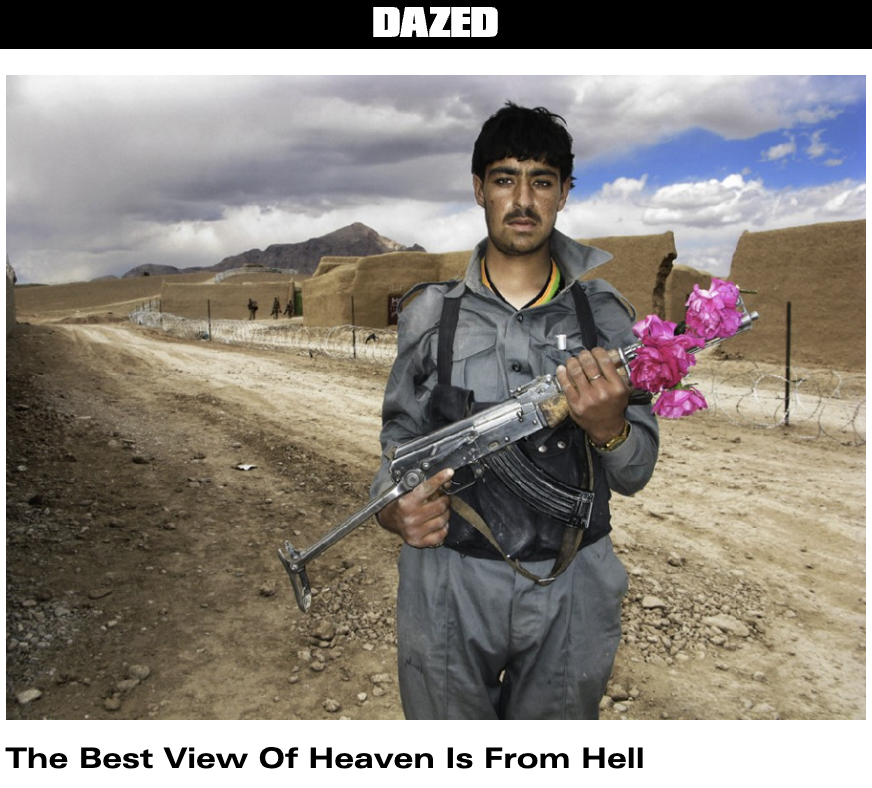 The Best View Of Heaven Is From Hell Photographer Bran Symondson talks to us about capturing intimate images of an opium-loving police force in war-torn Afghanistan