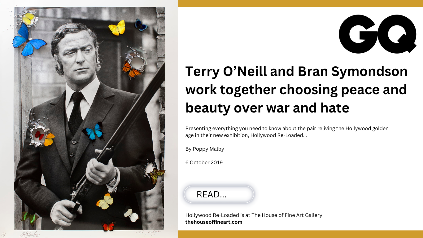 Terry O’Neill and Bran Symondson work together choosing peace and beauty over war and hate